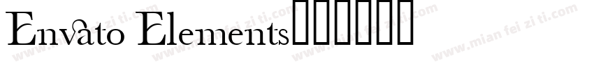 Envato Elements字体转换